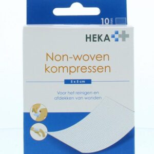 Heka Kompres non-woven 5 x 5cm steriel