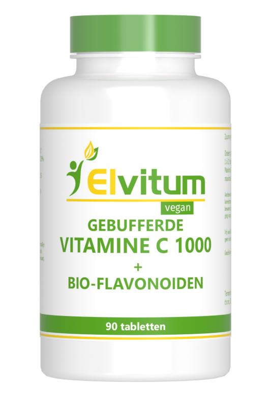 Elvitum Gebufferde vitamine C 1000mg