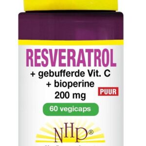 NHP Resveratrol 200mg/Vitamine C/Bioperine puur