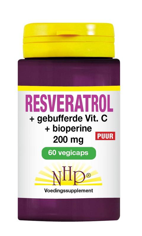 NHP Resveratrol 200mg/Vitamine C/Bioperine puur