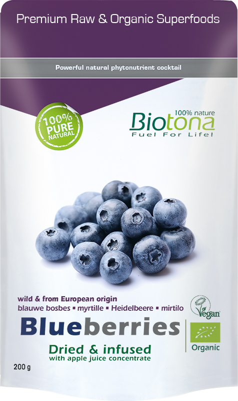 Biotona Blueberries dried infusion bio