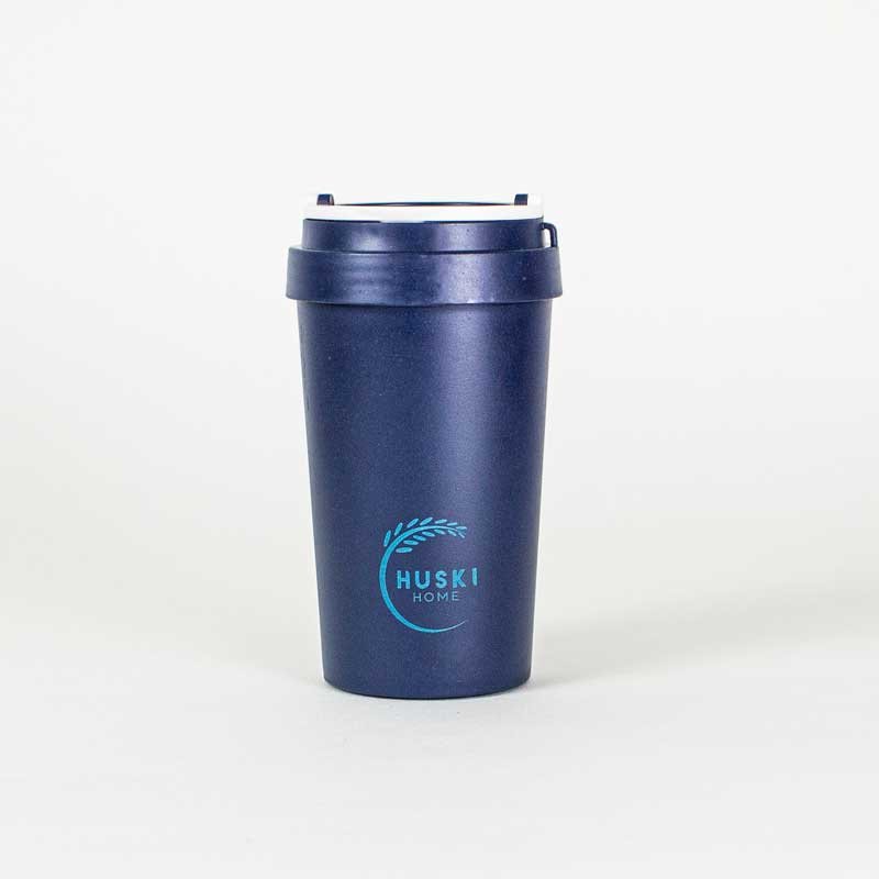 Huski Home Rice husk travel cup midnight