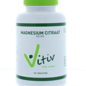 Vitiv Magnesium citraat 200mg