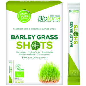 Biotona Barley grass raw shots 2.2 gram bio