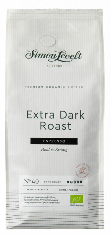 Simon Levelt Espresso extra dark roast bonen bio