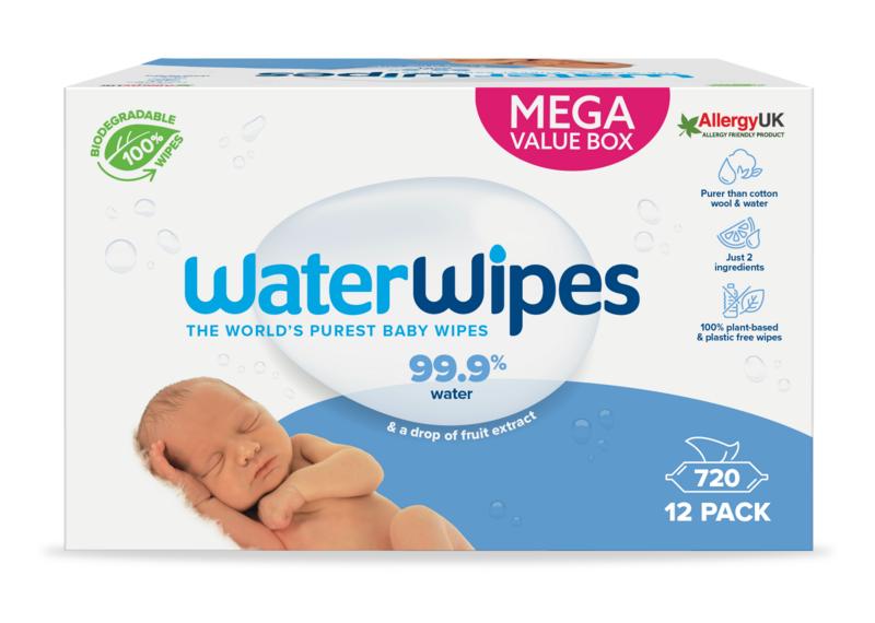Waterwipes Babydoekjes 12-pak
