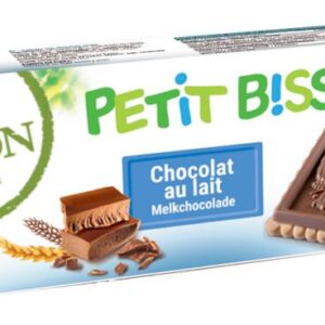 Bisson Petit theebiscuit melkchocolade bio