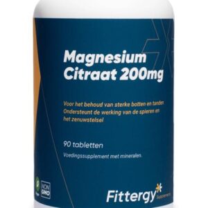 Fittergy Magnesiumcitraat 200mg