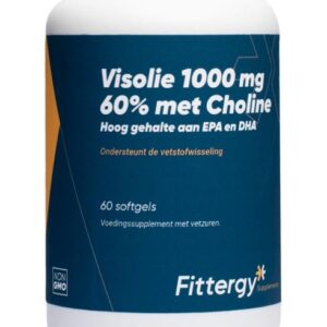 Fittergy Visolie 1000mg 60% met choline