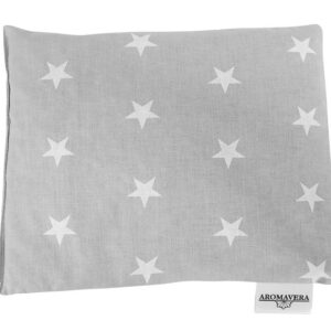 Aroma Vera Kersenpitkussen grijs-ster