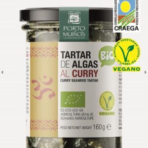 Porto Muinos Zeewier spread curry bio