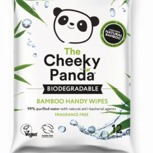The Cheeky Panda Bamboe bio-afbreekbare vochtige doekjes