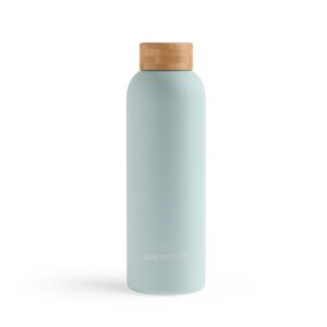 Waterdrop  Roestvrijstalen drinkfles pastel turquo matt 600ml