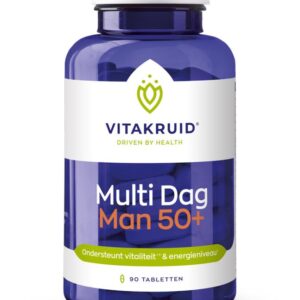 Vitakruid Multi Dag Man 50+ 100% Vegan
