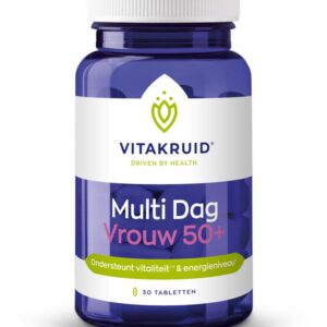 Vitakruid Multi Dag Vrouw 50+ 100% Vegan