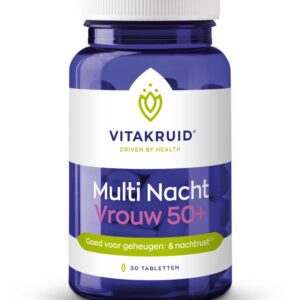 Vitakruid Multi Nacht Vrouw 50+ 100% Vegan