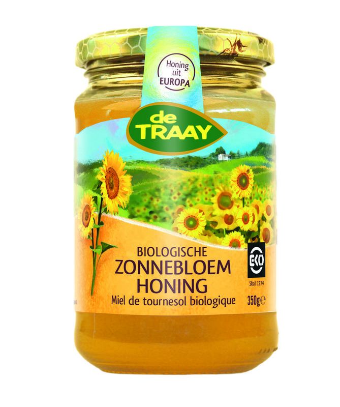 Traay Zonnebloem honing creme bio