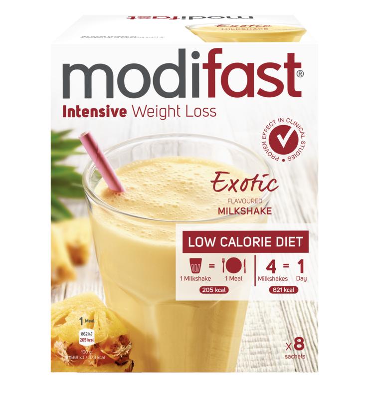 Modifast Intensive milkshake exotic