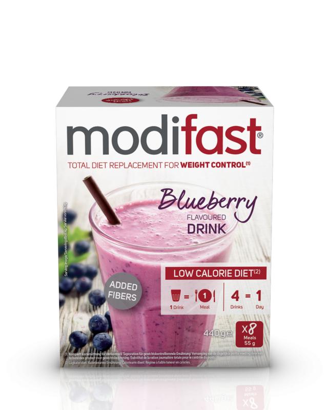 Modifast Intensive milkshake blueberry