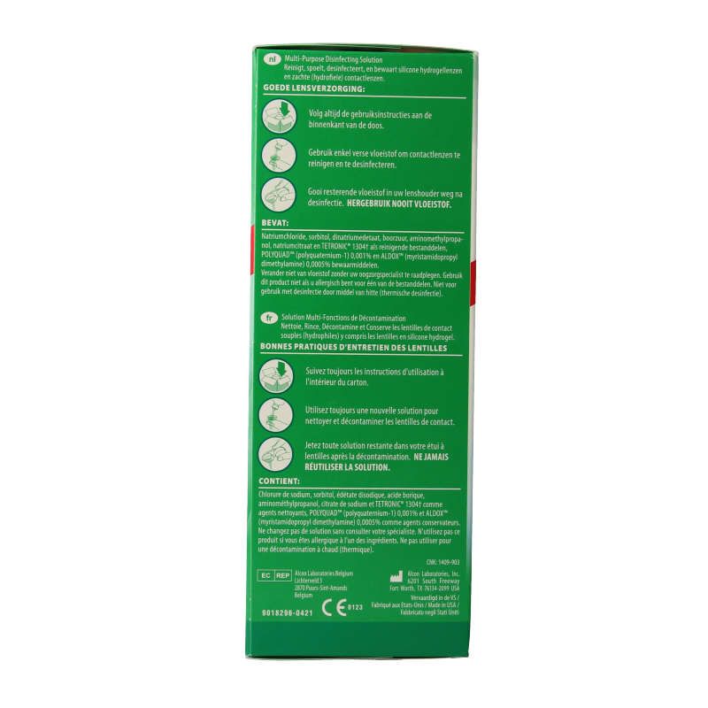 Alcon Optifree express MPDS + lenshouder - Afbeelding 2