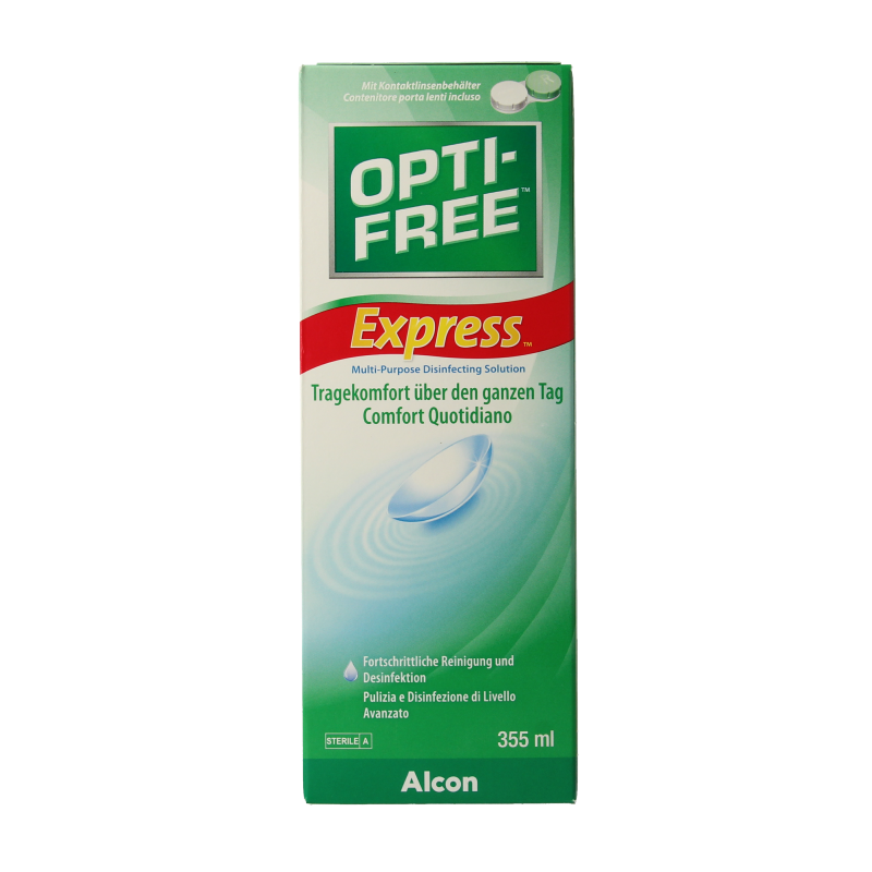 Alcon Optifree express MPDS + lenshouder - Afbeelding 3