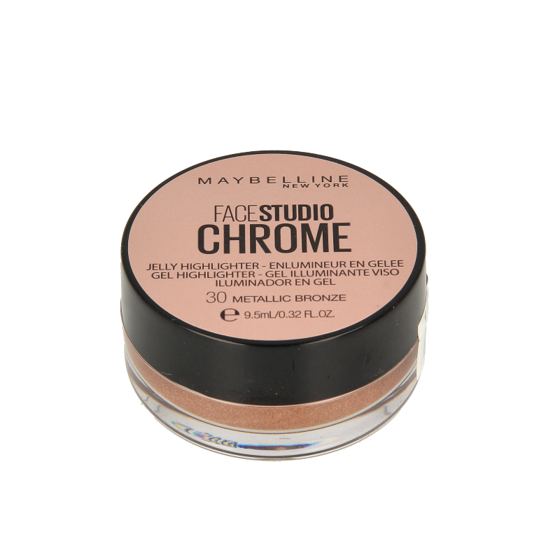 Maybelline Chrome jelly highlight 30 metallic bronze - Afbeelding 2