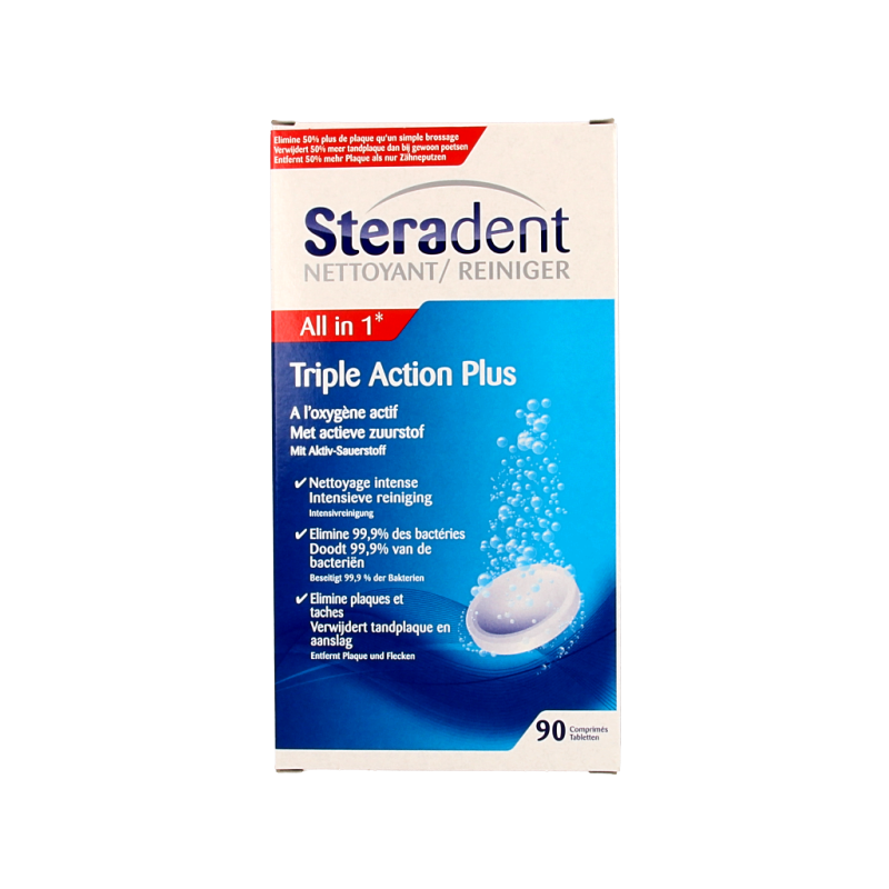 Steradent Triple action plus