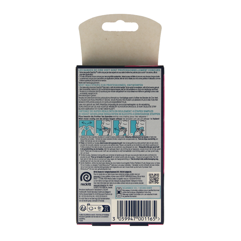 Veet Expert koude waxstrips gezicht - Afbeelding 3