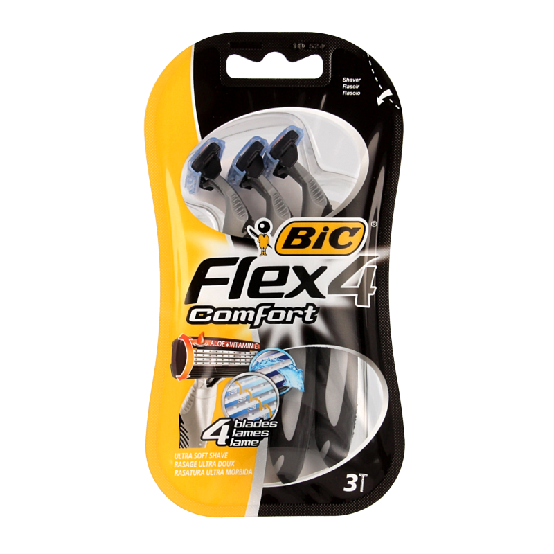 BIC Flex 4 comfort mesjes blister
