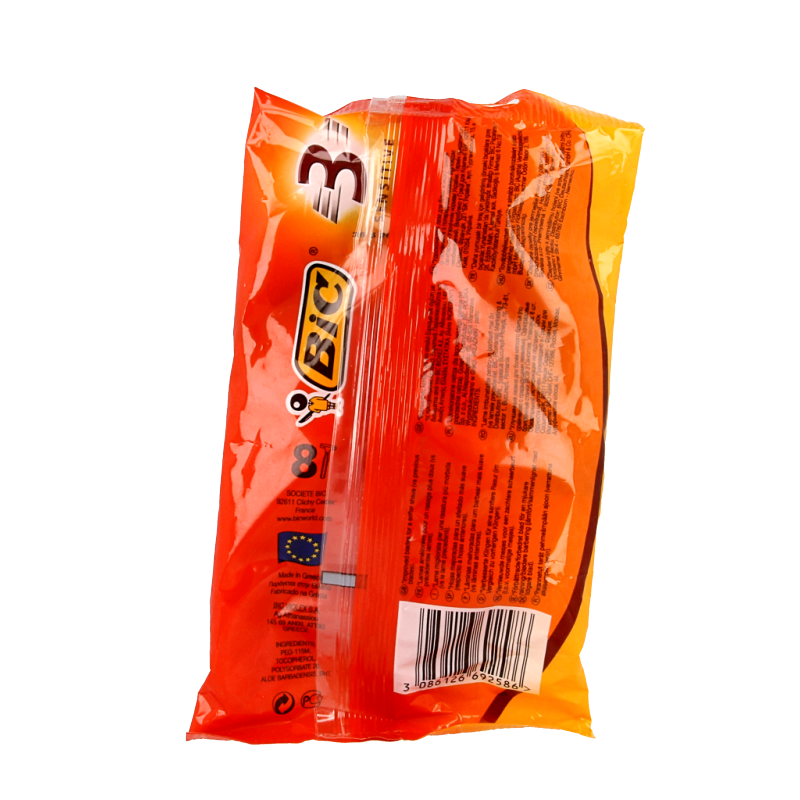 BIC 3 Sensitive pouch wegwerpscheermesjes - Afbeelding 2