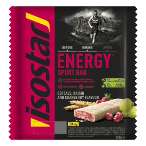 Isostar Energy sport bar cereals & cranberry 3 pack