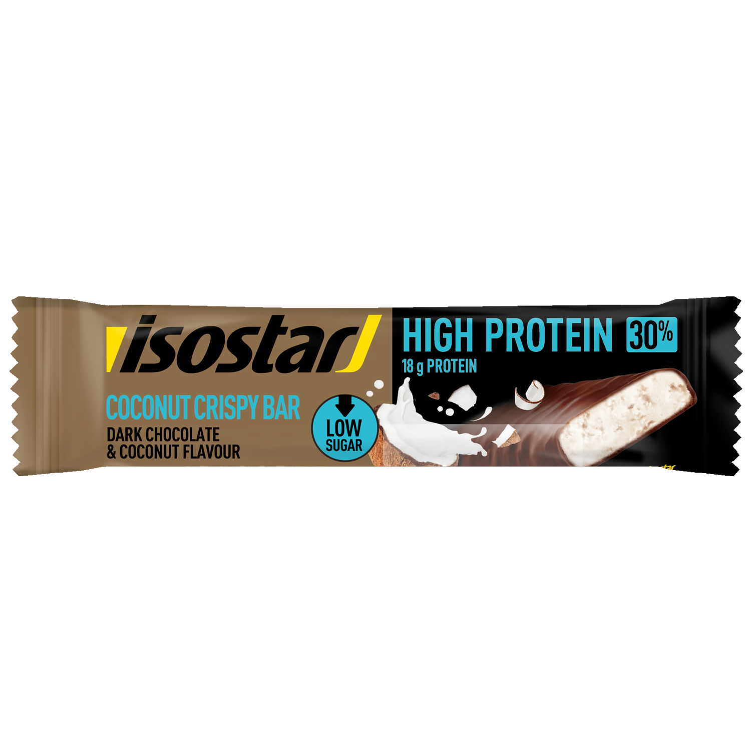 Isostar High protein 30 bar coconut crispy