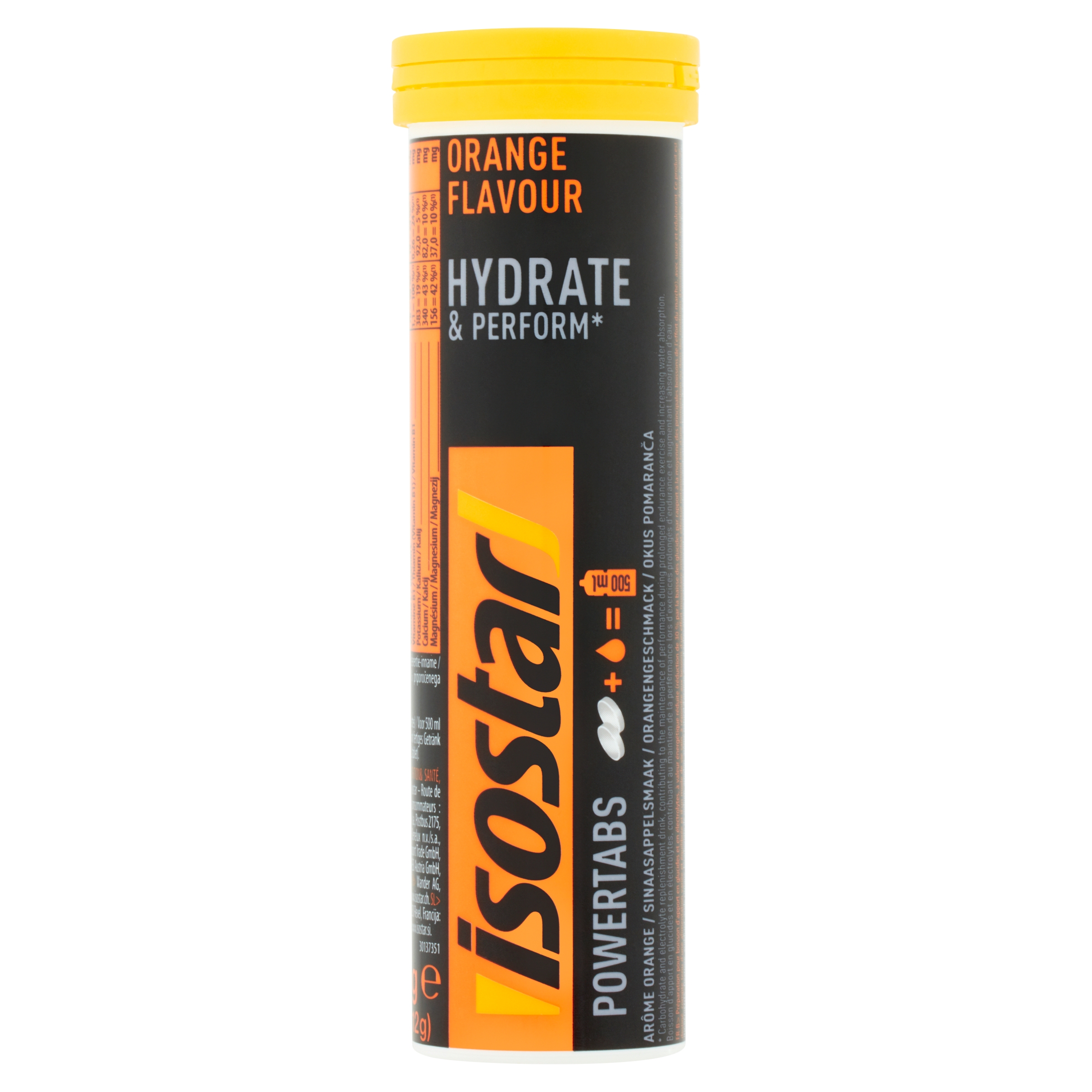 Isostar Powertabs hydrate & perform orange
