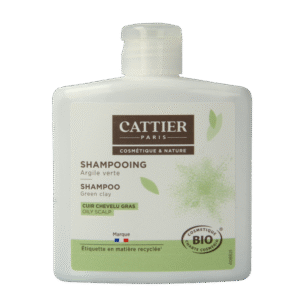 Cattier Shampoo vet haar groene klei