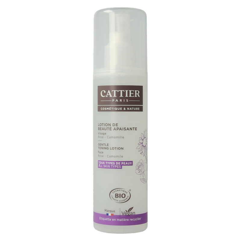 Cattier Kalmerende lotion rose chamomile