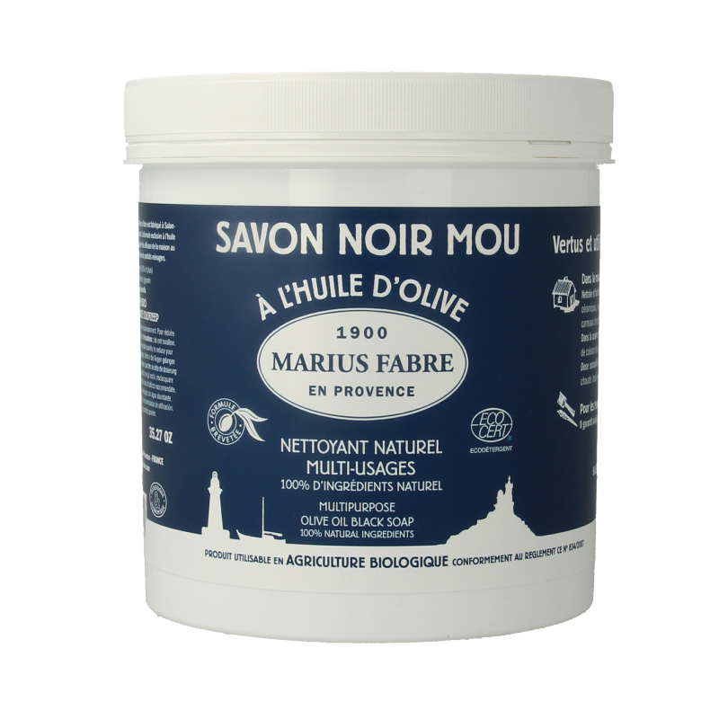 Marius Fabre Savon noir lavoir zwarte zeep pot