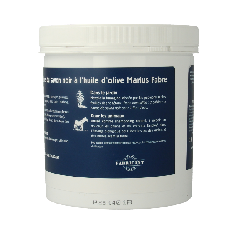 Marius Fabre Savon noir lavoir zwarte zeep pot - Afbeelding 3