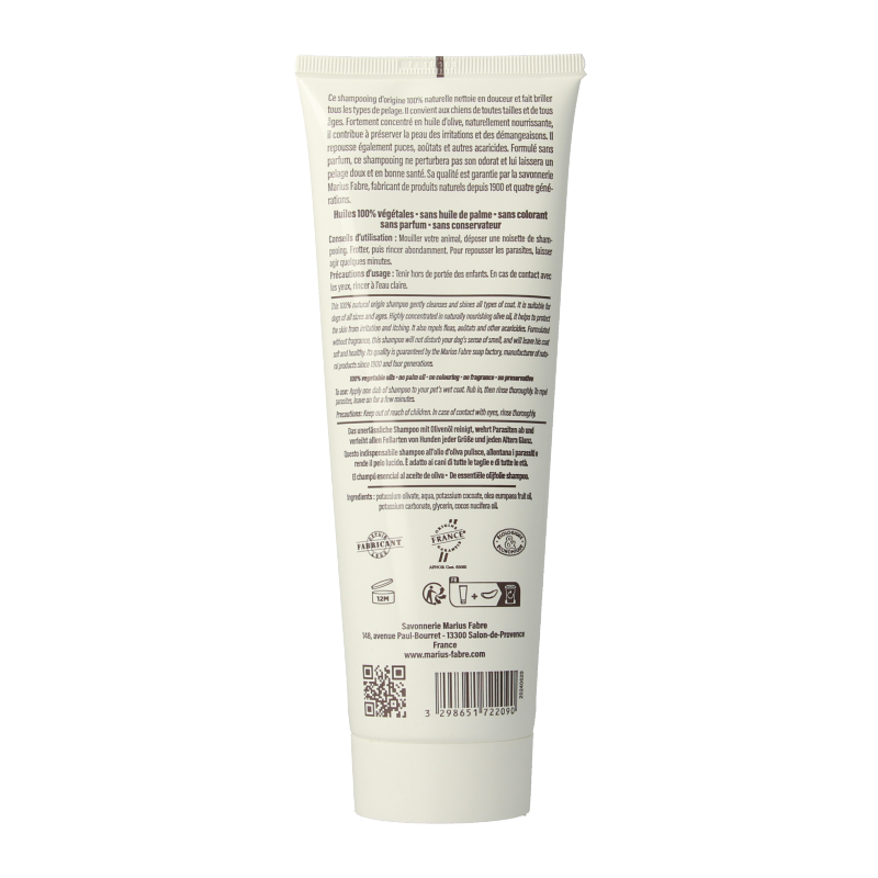 Marius Fabre Honden shampoo olijfolie - Afbeelding 2