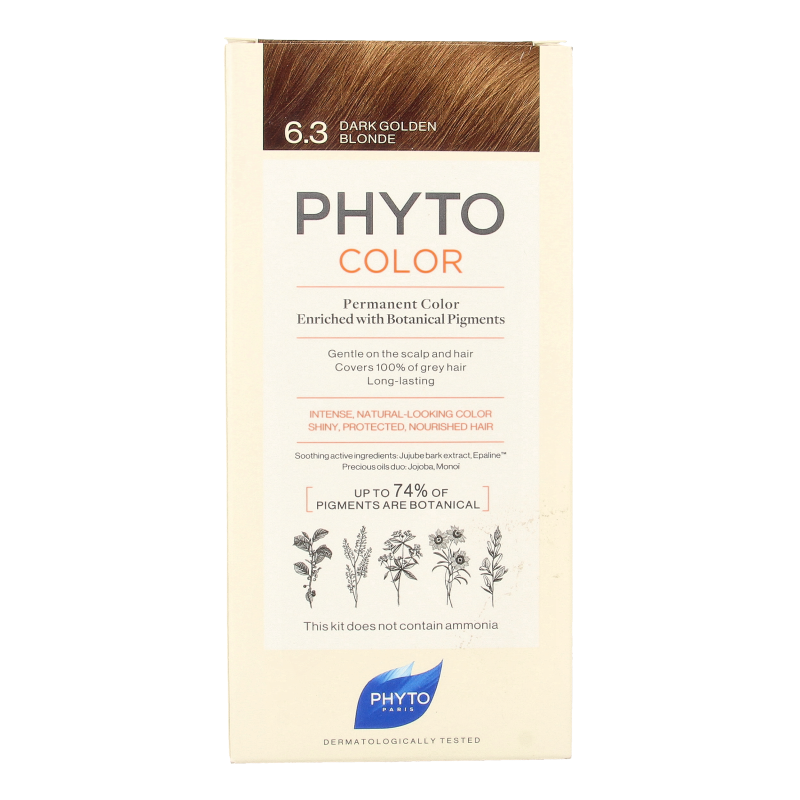 Phyto Paris Phytocolor blond fonce dore 6.3