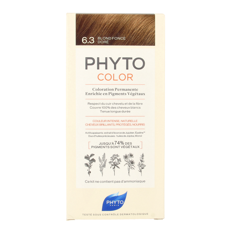 Phyto Paris Phytocolor blond fonce dore 6.3 - Afbeelding 4
