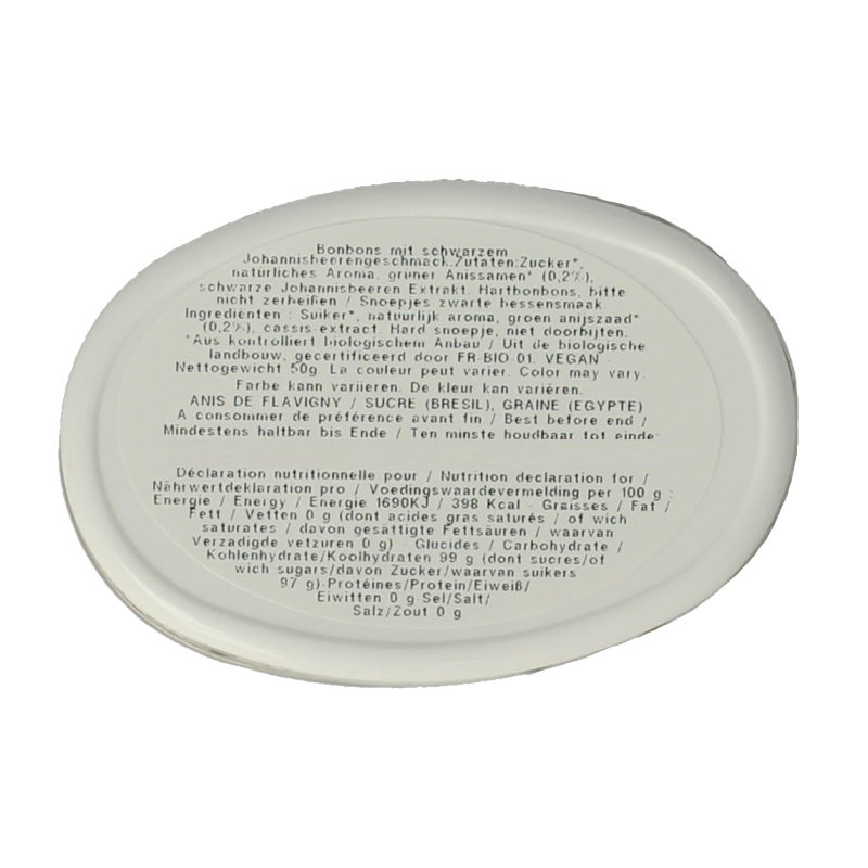Anis de Flavigny Anijspastilles cassis bio - Afbeelding 3