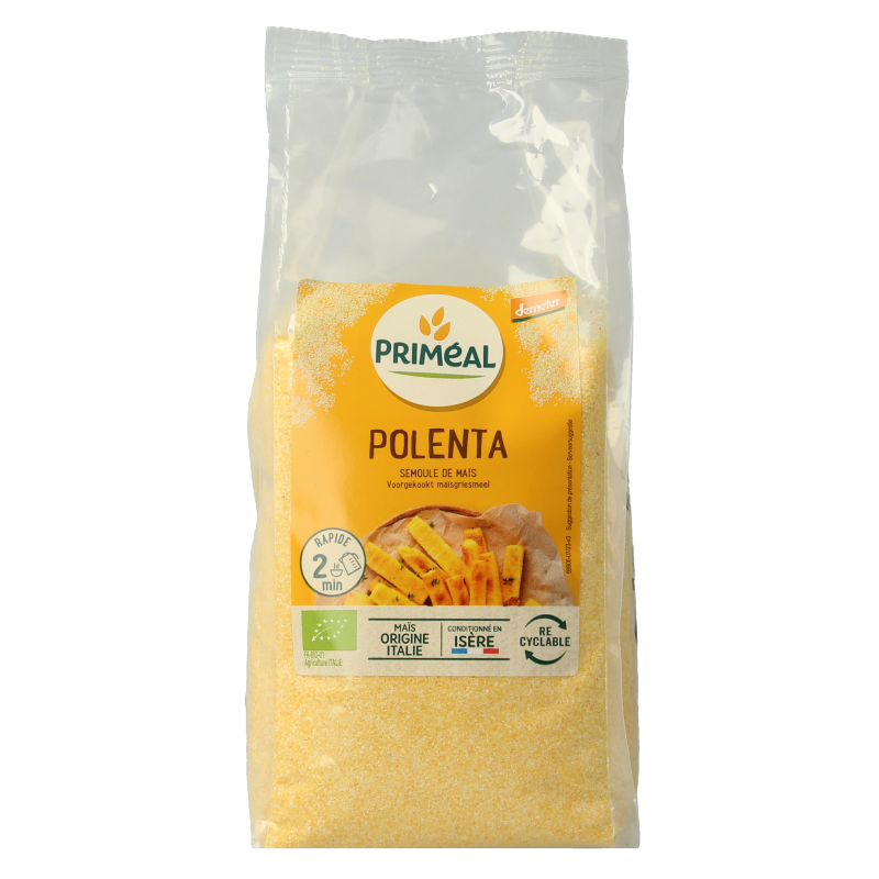 Primeal Polenta voorgekookte maisgriesmeel bio