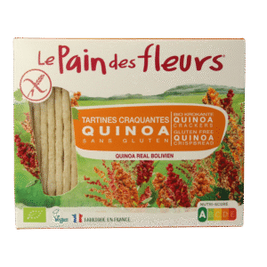 Pain Des Fleurs Quinoa crackers bio