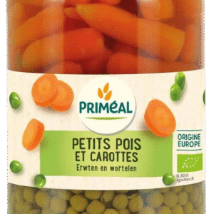 Primeal Doperwten wortelen bio