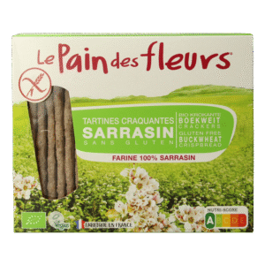 Pain Des Fleurs Boekweit crackers bio