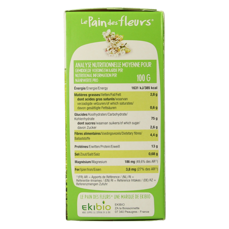 Pain Des Fleurs Boekweit crackers bio - Afbeelding 4
