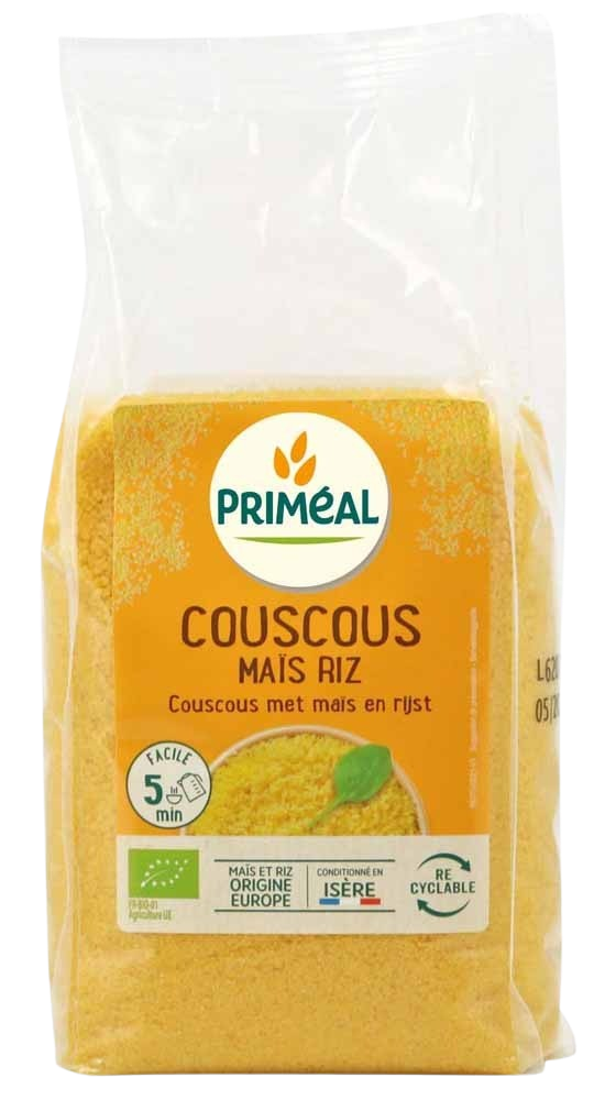 Primeal Couscous mais rijst bio
