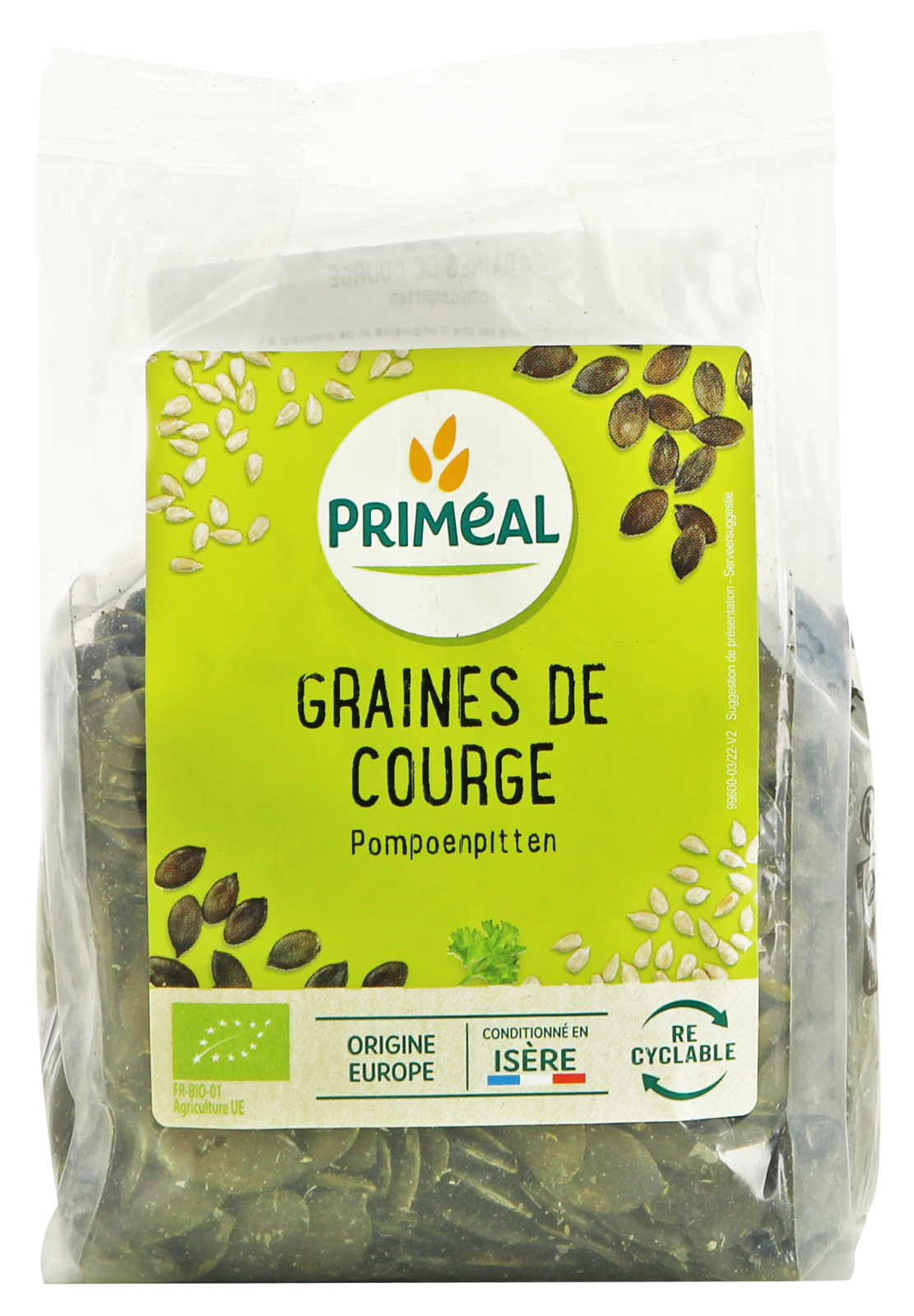 Primeal Pompoenzaad bio