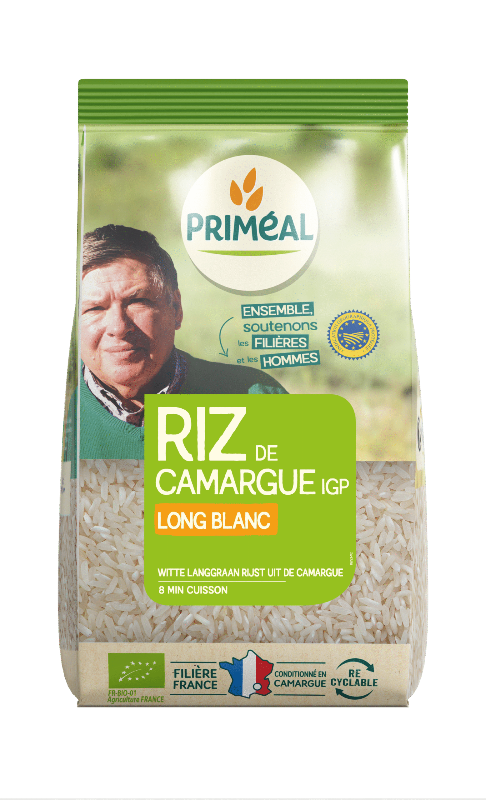 Primeal Witte langgraan rijst camargue bio