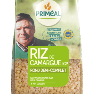 Primeal Halfvolkoren ronde rijst camargue bio